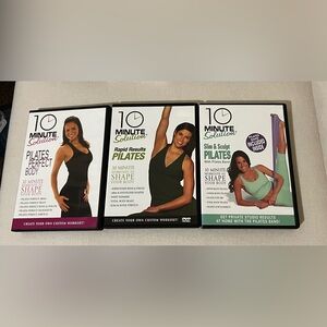 10 Minute Solution - Pilates DVD Lot